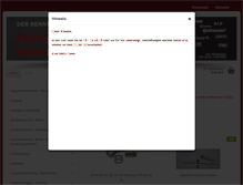 Tablet Screenshot of motorrad-racing-onlineshop.de